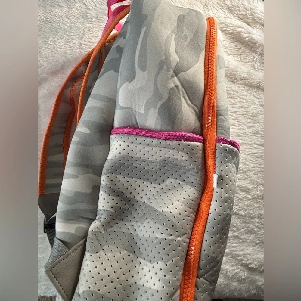 MarleyLilly Neoprene Camo Bookbag and Accessories Pouch